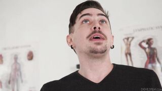 Hairy Undies Cucked By My Own Doc - Laney Grey & Seth Gamble - Devil's Film Сover
