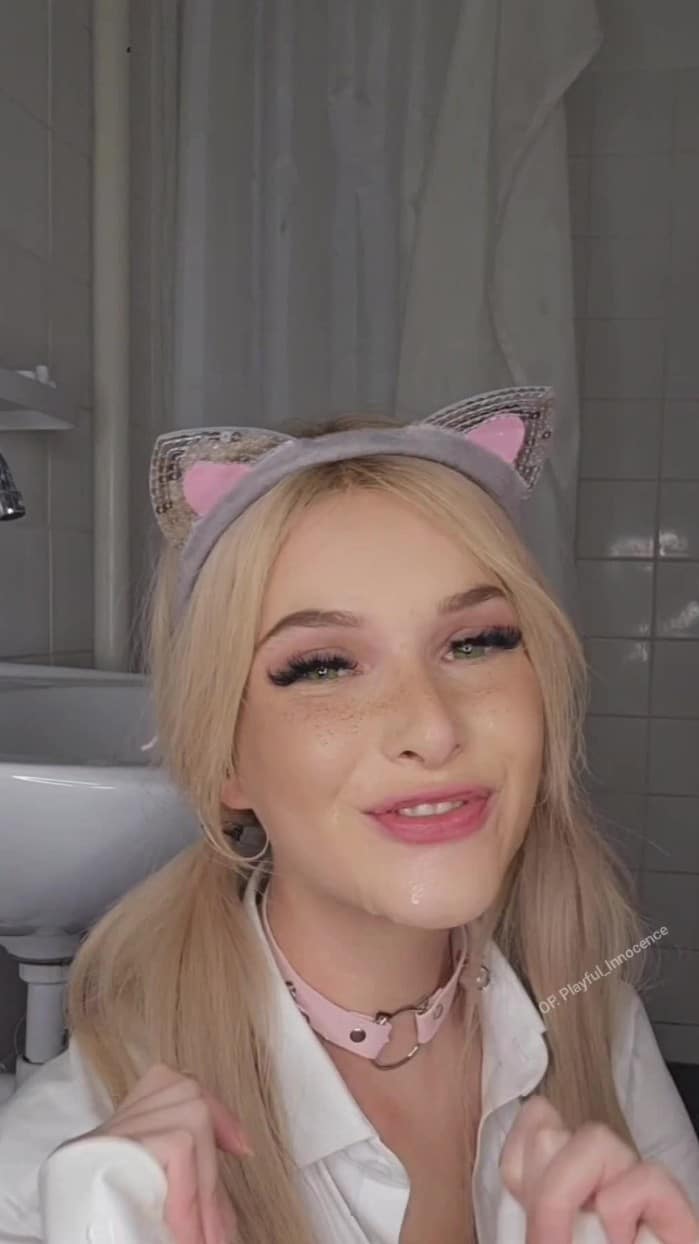 [OF-Playfulinnocence-Audrey] Good Slut - Anal Creampie + Facial [1920p] - New Girl